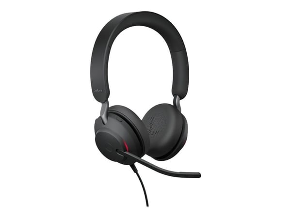 Jabra Evolve2 40 SE, Langallinen, Puhelut/Musiikki, 20 - 20000 Hz, 188 g, Kuulokkeet, Musta