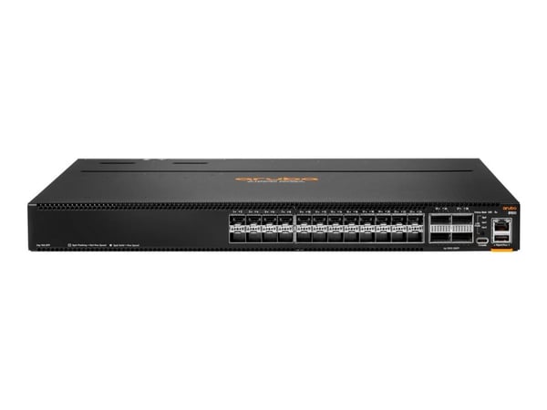 HPE Aruba Networking CX 8100 24x10G SFP+ 4x40/100G QSFP28-kytkin - kytkin - L3 - Hallittu - 24 x 1 Gigabit / 10 Gigabit SFP / SFP+ + 4 x 40 Gigabit...
