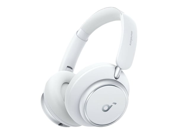 Anker Space Q45, Langallinen & langaton, Puhelut/Musiikki, 20 - 20000 Hz, 292 g, Kuulokkeet, Valkoinen
