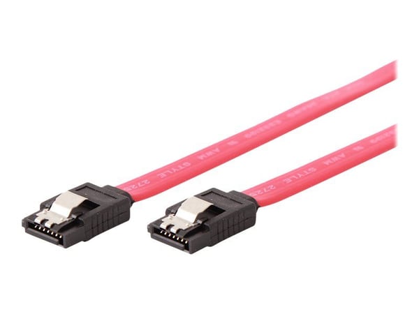 Cablexpert - SATA-kabel - Serial ATA 150/300/600 - SATA metallklips til SATA metallklips - 10 cm - flat
