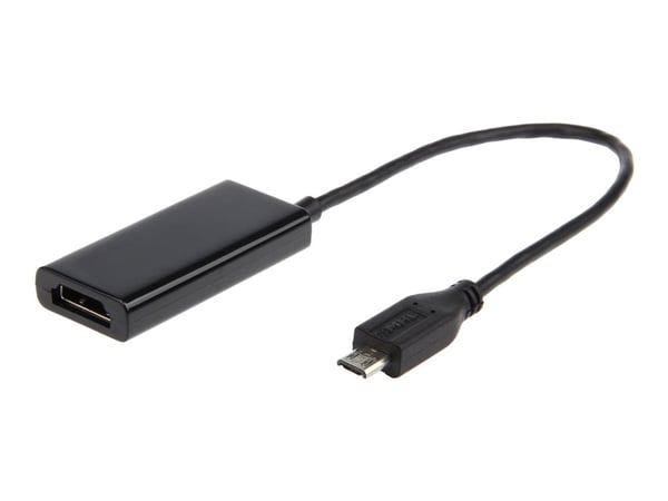 Gembird A-MHL-003, Micro-USB B, HDMI-lähtö