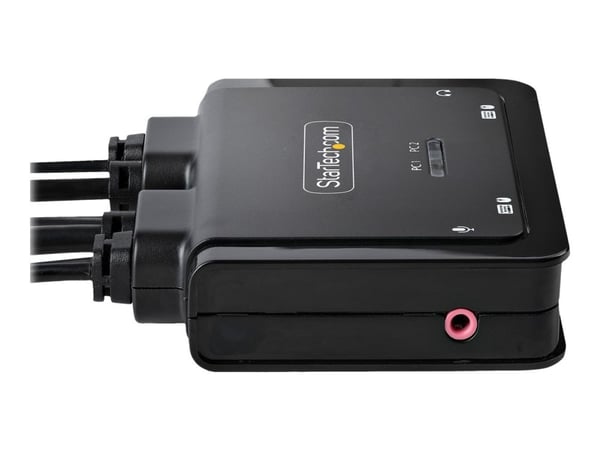 StarTech.com C2-D46-UAC-CBL-KVM, 5120 x 1440 pikseliä, Musta