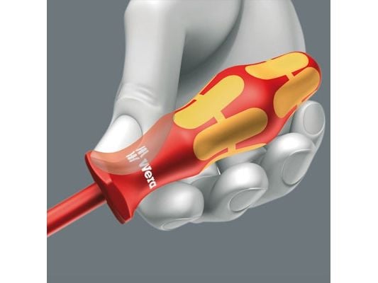 Wera 05006191001, 33 mm, 17,8 cm, 33 mm, 56 g, Rød, Gult
