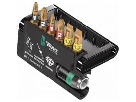 Wera Bit-Check 7 Diamond 1 - Skrutrekkerspissett - 7 deler