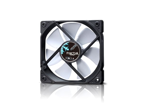 Fractal Design Dynamic X2 GP14 - Kabinettvifte - 140 mm - hvit
