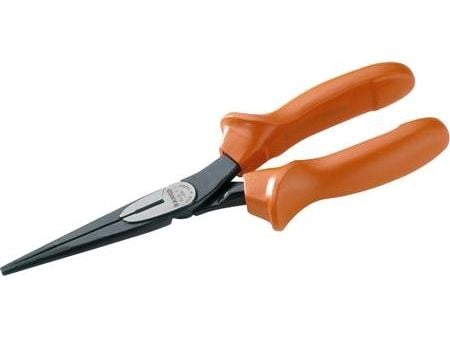 Bahco 1000V spisstang, lang, isolerte håndtak, 1,7 cm, 7,2 cm, 9 mm, Stål, Plast, Oransje