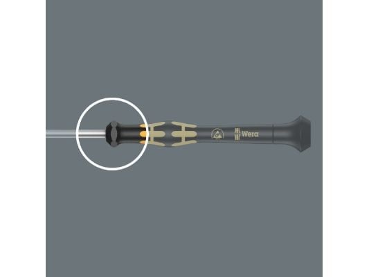 Wera 05030104001, 17,7 cm, svart,gul