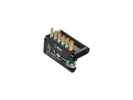 Wera 05057415001, 7 stykker, Torx, 1 x 1/4"x50 1 x TX 10x25 1 x TX 15x25 1 x TX 20x25 1 x TX 25x25 1 x TX 30x25 1 x TX 40x25, 25,4 / 4 mm (1 / 4"),...