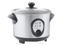 OBH Nordica Riskoker Inox - Riskoker - 1,8 liter - 400 W - grå/rustfritt stål