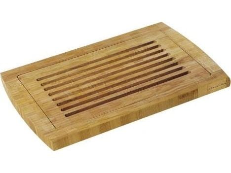 Zassenhaus brood snijplank bamboe 42x28x2cm, Rektangulär, Bambu, Bambu, Brödprodukter, Bild, 420 mm