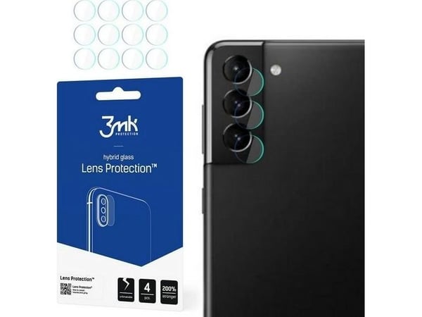 3MK 3MK Lens Protect Sam G991 S21 kameran objektiivin suojaus 4kpl