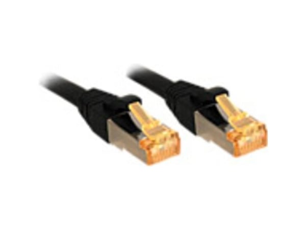 Lindy 47309, 2 m, Cat7, S/FTP (S-STP), RJ-45, RJ-45, Svart