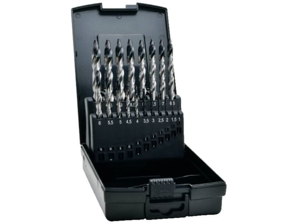 Exact 74961 TIAIN-TIP spiralborrsats 1 mm till 9,5 mm