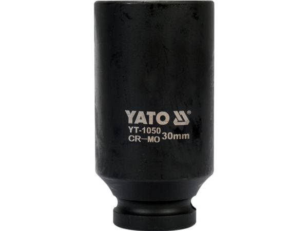 Yato YT-1050, Kraftpipesett, Sort, 1/2", Metrisk, 30 mm, Krom-molybden