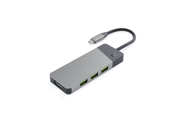 Green Cell HUBGC01 - Telakointiasema - USB-C - HDMI