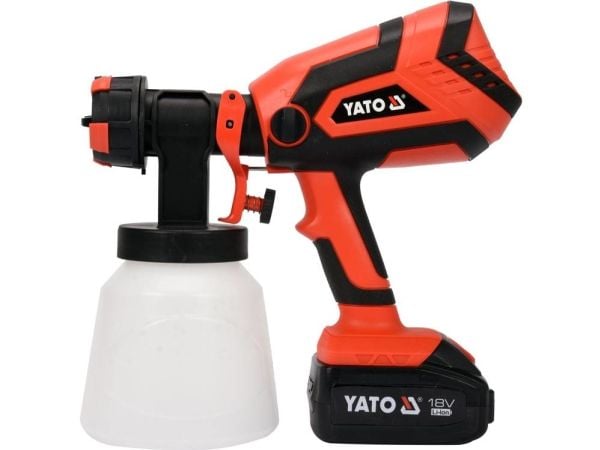 YATO MAALIPISTOLI 18V 4.0AH 1l/min