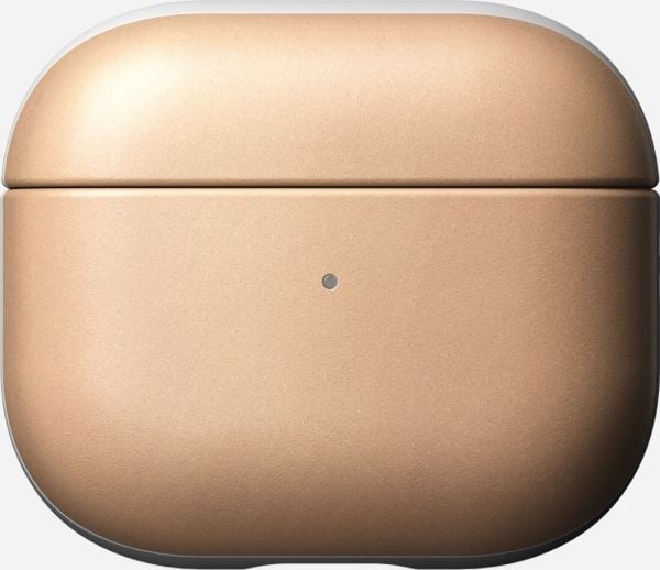 Nomad Airpods V3 etui i naturlig lær