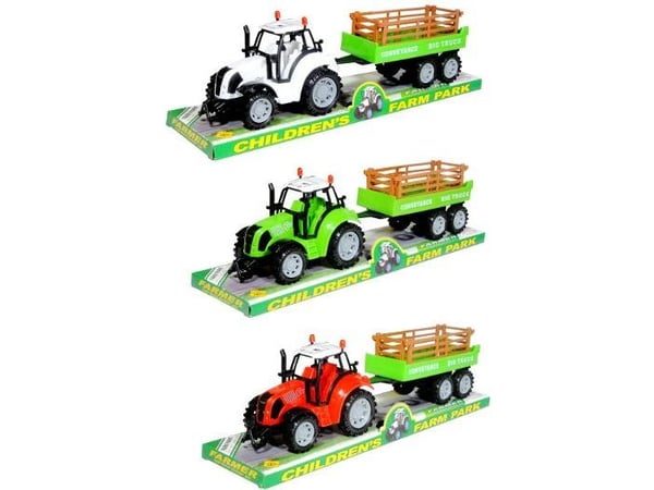 Swede traktor med tilhenger (Q3040)