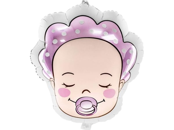 Party Deco Folieballong Baby Girl - 40 x 45 cm universal