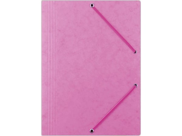 Donau perm med strikk DONAU, prespapp, A4, 390 gsm, 3-skrå, rosa