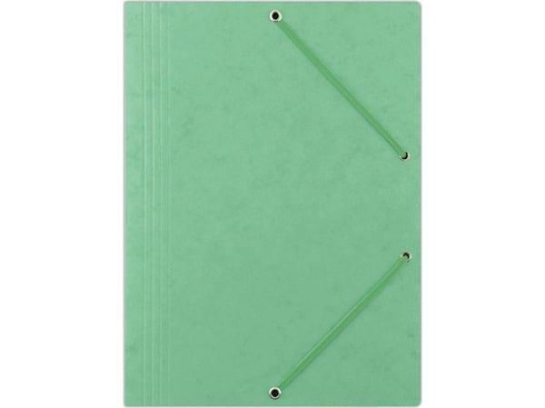 Donau perm med strikk DONAU, papp/prespan, A4, 390 g/m², 3-lags, lys grønn