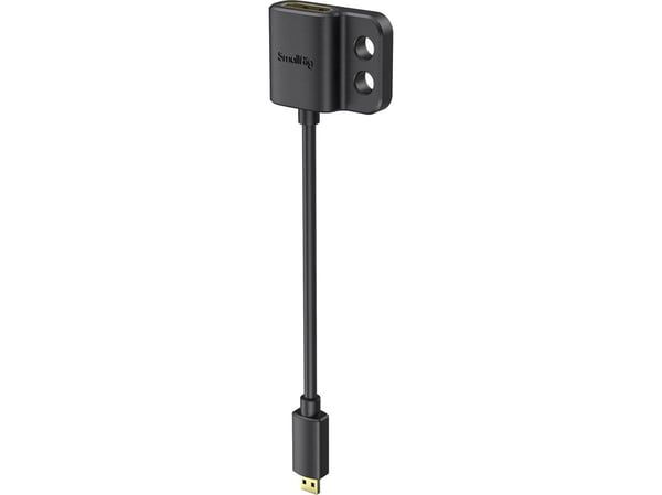 SmallRig 3021, 0,14 m, HDMI Typ D (micro), HDMI Typ A (standard), Svart