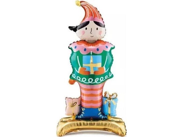 Stående Julealf folieballon