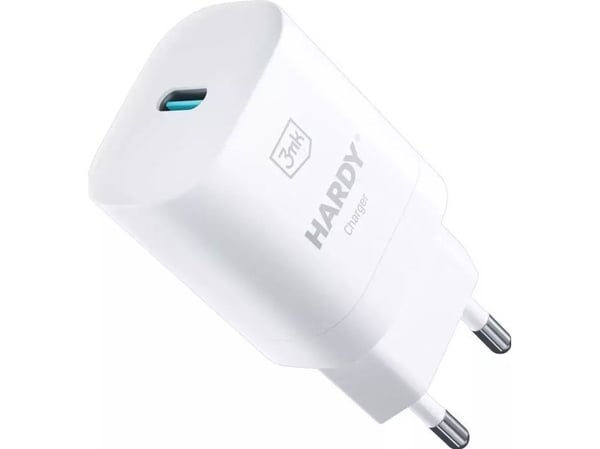 3MK Hardy GaN-lader 33W strømforsyning 1xUSB-C vegglader dedikert for Apple