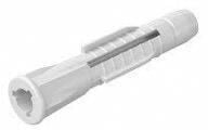 Plug med krave 6x38mm - (100 stk.)