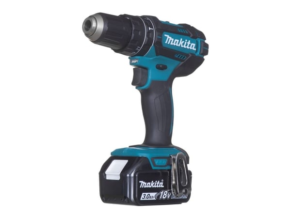 MAKITA 18V 62/36Nm 2 x 3.0Ah LI-ION iskuporakone/porakone MAKITA MAKPAC Case DHP482RFJ