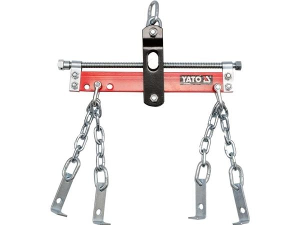 Yato YT-55565, Løfteadapter, 680 kg, Sort, Rød, Stål, 5,3 kg