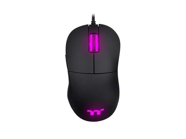 Thermaltake GMO-DMS-WDOOBK-01, Oikeakätinen, Optinen, USB A-tyyppi, 16000 DPI, Musta