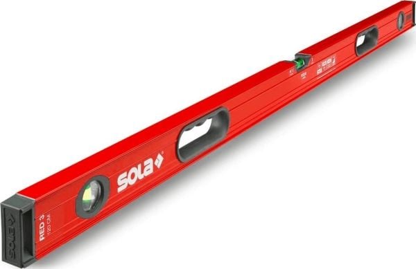 SOLA vattenpass BIG RED 3, 200 cm, noggrannhet 0,3 mm/m