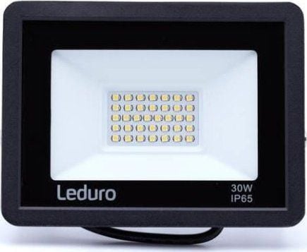LEDURO PRO 30, Sort, IP65, 30 W, Nøytral hvit, 4500 K, 2800 lm