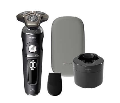 Philips S9000 Prestige SP9840 - Barbermaskin - trådløs - matt svart