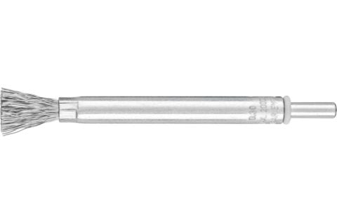 PFERD 43216002, Kopp stålbørste, 6 mm, 1 cm, 20000 RPM, 10 stykker