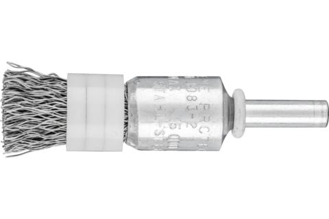 PFERD 43215001, Kopp stålbørste, 6 mm, 1,3 cm, 15000 RPM, 10 stykker