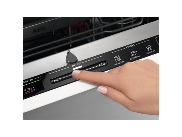 AEG FSB64907Z - Astianpesukone - musta