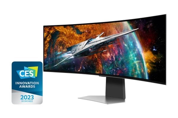 Samsung Odyssey OLED G9 S49CG950SU - G95SC Series - OLED-skjerm - Smart - gaming - kurvet - 49" - 5120 x 1440 UWQHD @ 240 Hz - 250 cd/m² - 1000000:...