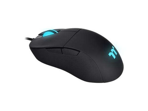 Thermaltake GMO-DMS-WDOOBK-01, Oikeakätinen, Optinen, USB A-tyyppi, 16000 DPI, Musta