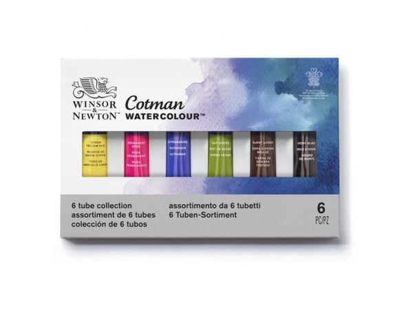 Winsor & Newton 5012572005746, 8 ml, Multi, 6 stykker