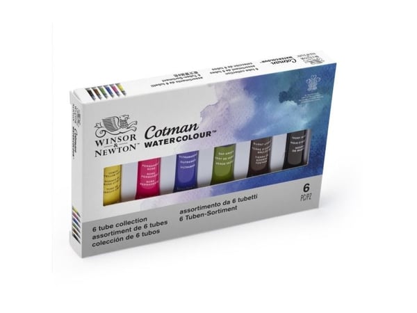 Winsor & Newton 5012572005746, 8 ml, Multi, 6 stykker
