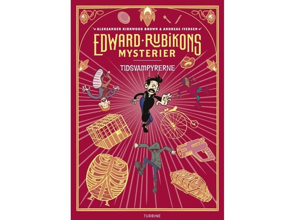 Edward Rubicons mysterier: Tidsvampyrene | Aleksander Kirkwood Brown | Språk: Dansk