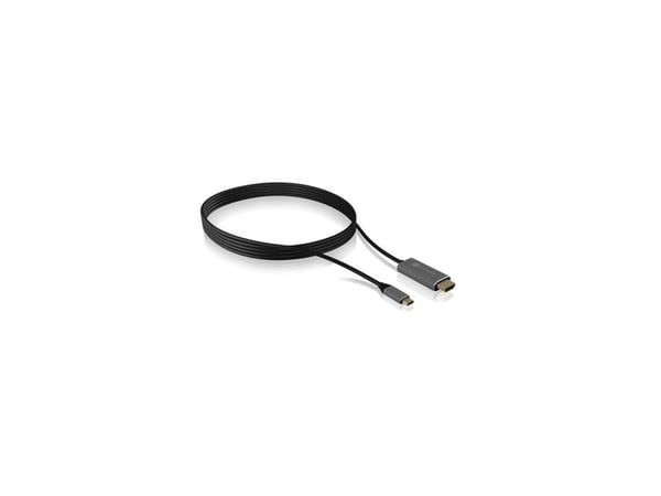 ICY BOX USB Type-C til HDMI-kabel - 3840x2160 60 Hz Støtter HDCP 2.2