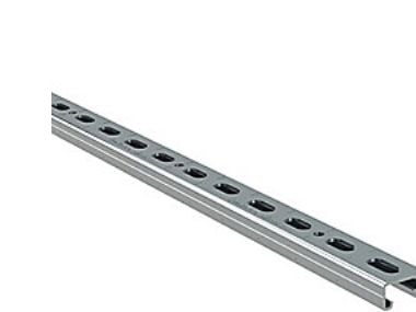 Walraven asennuskisko 2m - Elforzinket RapidStrut 41x21x1,5mm.