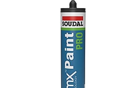 SOUDAL HMX PAINT HVID 300ML. Indvendig fugemasse til alle fuger omkring lofter, paneler samt omkring døre ogvinduer.