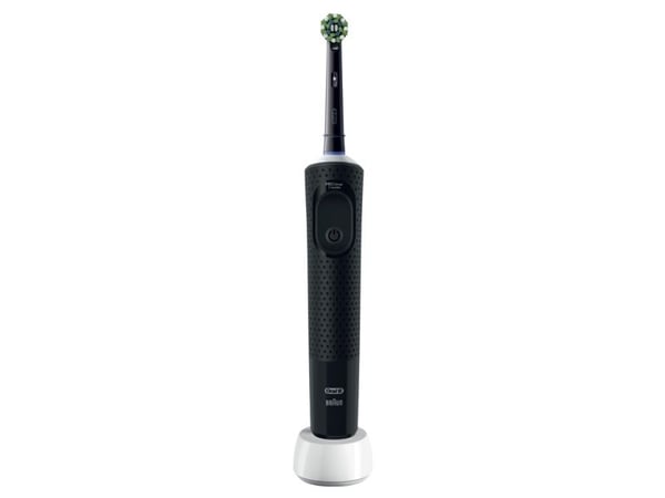 Oral-B Vitality Pro, Voksen, Roterende vibrerende Tannbørste, Daglig stell, Sensitiv / Myk, Super sensitive, Sort, 2 min, Batteri
