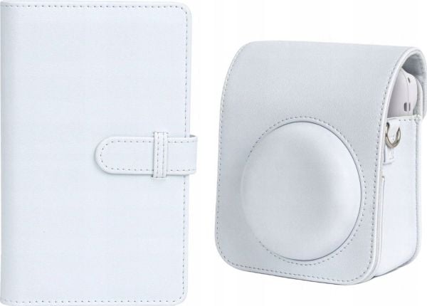LoveInstant etui til Fuji Instax Mini 12 + album 108x / hvit