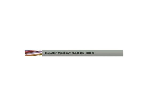 HELU 18017-100 Datakabel 30 x 0.14 mm² Grå 100 m