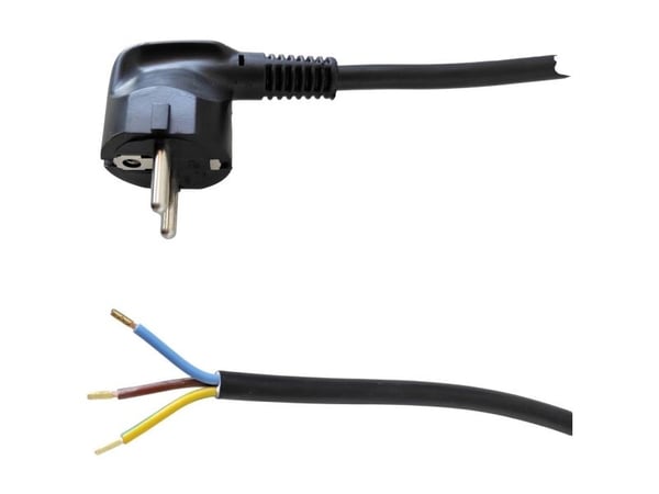 Helukabel 84405-1 Anslutningskabel H05VVV-F 3 G 1,5 mm² Svart 1 st